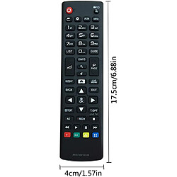 SANAG Remplacement Telecommande Tv Lg Akb74915324 Pour Telecommande Lg Universelle Tv Lcd Led 32Lh604V 40Uh630V 43Uh610V 49Uh668V 55Uh605V 50Uh635V 65Uh625V Telecommande Lg Universelle Smart Tv