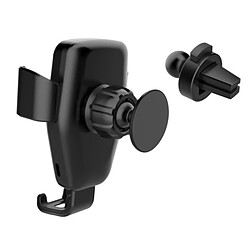 Acheter Wewoo Chargeur voiture sans fil pour support de prise d'air pour standard Qi (noir)