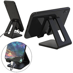 Support de téléphone portable intelligent support station d'accueil pour compatible avec Switch All Smartphone Noir