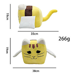 Universal Grands jeux Cat en peluche pour animaux de compagnie x carré chat jouet en peluche