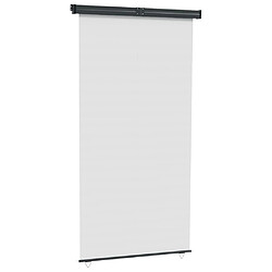 vidaXL Auvent latéral de balcon 145x250 cm Crème