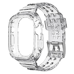 Bracelet en TPU pour Apple Watch Ultra 49mm - transparent