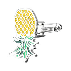 Avis Bouton de Manchette Ananas Homme pour Chemise Mouvement de Montre pour Mariage Business Commercial