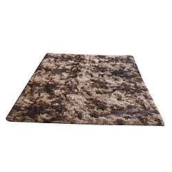 Tapis de plancher de salon en peluche douce chambre à coucher à côté de la carpette Deep Chameau