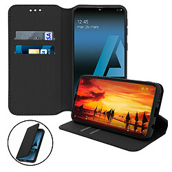 Avizar Housse Samsung Galaxy A40 Étui Folio Portefeuille Fonction Support noir