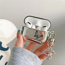 Avis GUPBOO Airpods Coque Housse Étui Protecteur Compatible pour AirPods 3-Fille de papillon d'argent de style coréen ins