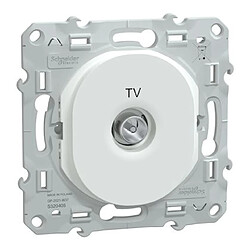 prise - tv - blanc - schneider electric s320405