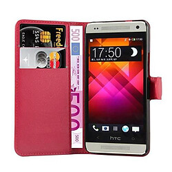 Cadorabo Coque HTC ONE M4 MINI Etui en Rouge