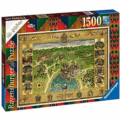 Ludendo Puzzle 1500 pièces - La carte de Poudlard / Harry Potter