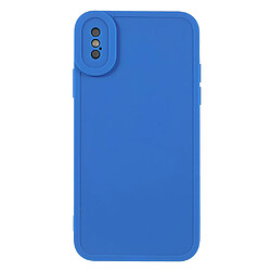 Coque en TPU anti-rayures bleu pour votre iPhone X/XS 5.8 pouces