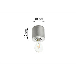 Acheter Sollux Downlights en saillie Flush Light Grey E27