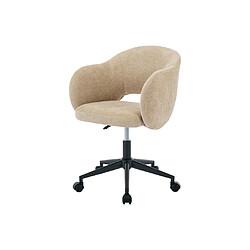 Acheter Vente-Unique Chaise de bureau - Tissu texturé - Beige - ACACILIO