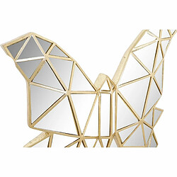 Figurine Décorative DKD Home Decor 29,5 x 4 x 28,5 cm Doré Papillon