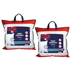 Lot de 2 oreillers DODO - Protection Totale anti acariens - 60 x 60 cm - ANGE GARDIEN