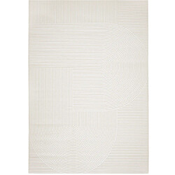 ICONIK INTERIOR Grand Tapis Design Contemporain et Moderne - Beige (290x200 cm) - Vreis Beige