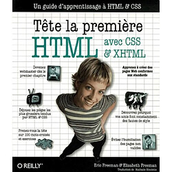 HTML avec CSS & XHTML : tête la première - Occasion