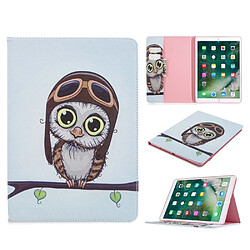 Etui en PU impression de motifs avec support hibou mignon pour votre Apple iPad 10.2 (2019)