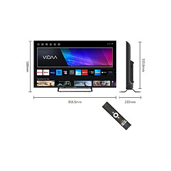 Acheter Smart Tech TV Full HD 40"(101 cm) 40FV02V Smart TV VIDAA Netflix, Prime Video, Disney+, Youtube, 3xHDMI - 2xUSB - Mode Hotel