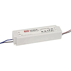 Driver LED Mean Well LPV-60-12 12 V DC 5 A Bloc d'alimentation à encastrer