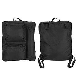 Avis Universal Sac à dos pour fauteuil roulant Bandoulière réglable Grande capacité Accessoires pour fauteuil roulant et déambulateur Sac de rangement latéral