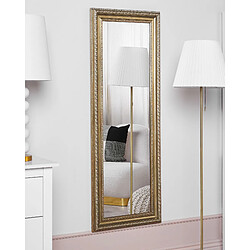 Beliani Miroir AURILLAC 141 cm Doré