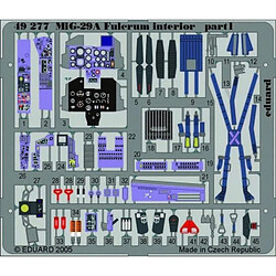 MiG-29A Fulcrum interior für Academy Bausatz- 1:48e - Eduard Accessories