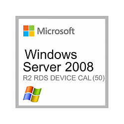 Microsoft Windows Server 2008 R2 Remote Desktop Services (RDS) 20 device connections - Clé licence à télécharger - Livraison rapide 7/7j