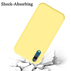 Acheter Cadorabo Coque Huawei P20 Etui en Jaune