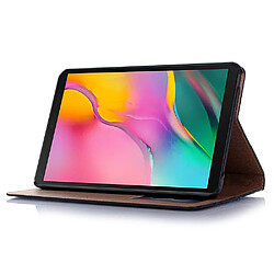 Wewoo Housse Coque Etui à rabat horizontal en cuir de style livre pour Galaxy Tab A 8 2019 P200 / P205avec porte-cartes et porte-cartesavec porte-monnaie Noir pas cher