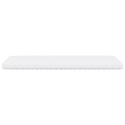 Maison Chic Matelas en mousse, Matelas doux 2 pcs blanc 80x200 cm 7 zones dureté 20 ILD -GKD42398 pas cher