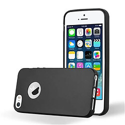 Cadorabo Coque iPhone 5 / 5S / SE 2016 Etui en Noir