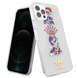 Adidas Coque pour iPhone 12 Pro Max Silicone Gel Motif Jovial Fine Légère Transparent