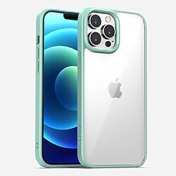 Ipaky Coque en TPU anti-chute, hybride vert clair pour votre Apple iPhone 13 6.1 pouces