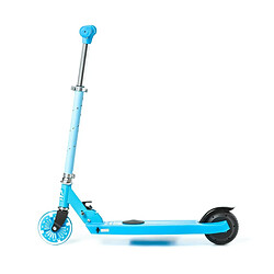 Ataa Trottinette pour enfants S-Ray avec plusieurs lumières LED Bleu pas cher