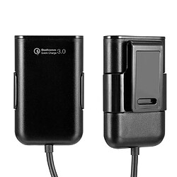 Justgreenbox Chargeur de voiture Chargeur rapide 4 en 1 4 ports USB 36W 8A Charge rapide de voiture avant et arrière - 32955615351