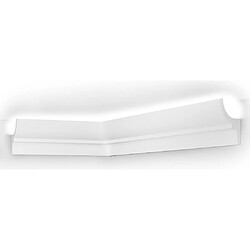 Avis Vente-Unique Lot de 3 corniches plafond en polystyrène L290 x l4.2 x H7 cm blanc - ANTECA