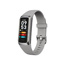 Eko Bracelet Connecté 5.0 Édition Flame Waterproof IP68 à Fonction Multi-sport Gris