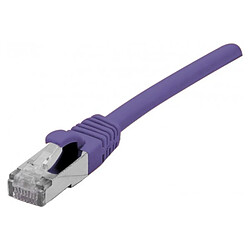 Abi Diffusion Cordon RJ45 catégorie 6A F/UTP LSOH snagless violet - 5 m