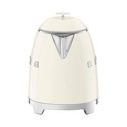 Bouilloire sans fil 0.8l 1400w crème - klf05creu - SMEG pas cher