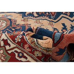 Avis Vidal Tapis de laine 295x200 Bleu Tabriz