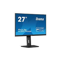 Avis Ecran IIYAMA 27" Noir dalle IPS 1ms ULTRA MINCE 2560x1440 100Hz 16:9 250 cd/m² HDMI DP HP 2x2W VESA 100x100 15cm pied réglable en hauteur + Pivot TCO