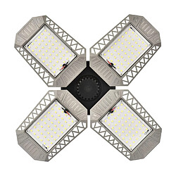 Lampe LED Déformable Pour Garage D'atelier 80W E26 Home Store Argent