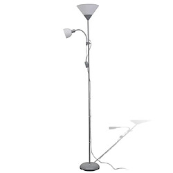 vidaXL Lampadaire Gris