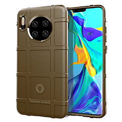 Wewoo Coque Souple Pour Huawei Mate 30 Pro Housse en TPU antichoc à couverture complète marron