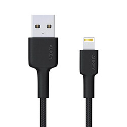 AUKEY CB-AL05 Black Cable Quick Charge Lightning-USB 2m MFi Apple