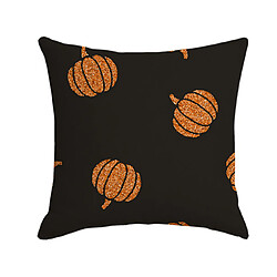 Acheter P32 4PCS 45 * 45cm Accueil Halloween Modèle de graffitis courte piétons d'oreiller en peluche d'imprimerie Coussin de coussin décoration