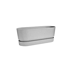 Balconnière Greenville Long 49 x 19,8 x 18,4 cm - Gris béton - Elho