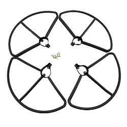 Avis Hélices 3 feuilles à 3 feuilles + anneaux de protection pour hubsan h501s rc quadculter noir