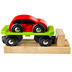 Bigjigs Rail Wagon de chemin de fer en bois