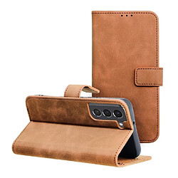 Ozzzo forcell tender book coque pour samsung a13 4g marron